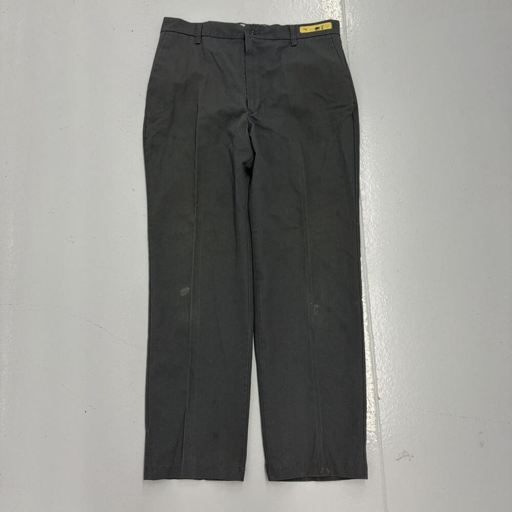 Vintage 70s 80s Cintas Grey Canvas Workwear Chinos 34x30